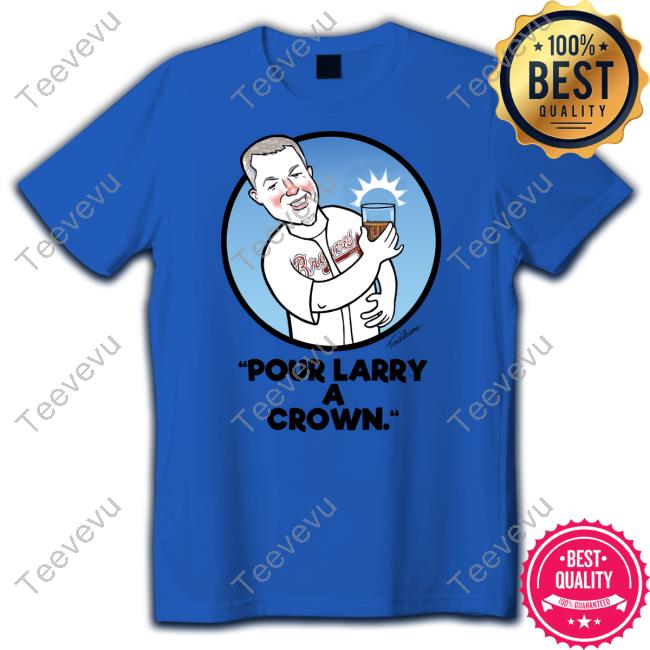 Chipper Jones Pour Larry A Crown Sweatshirt