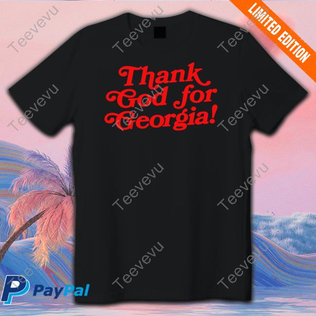 Trae Young Wearing Thank God For Georgia Tank Top