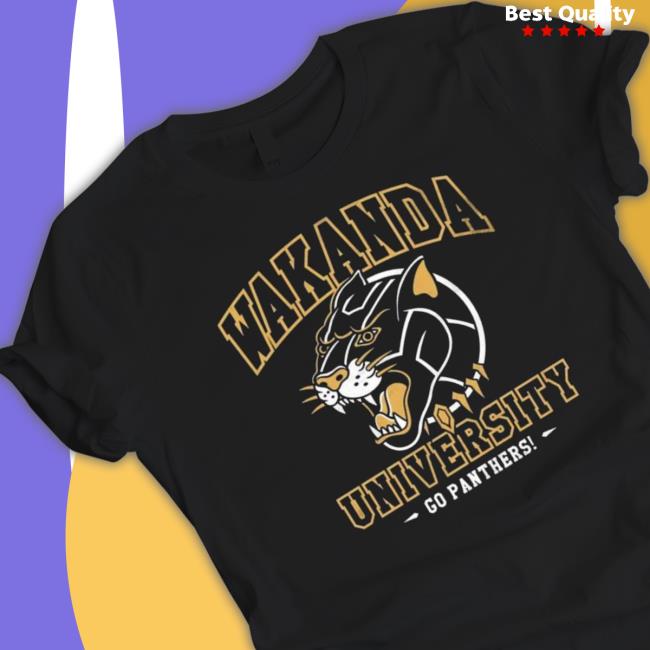 Wakanda University Go Panthers Classic Shirt