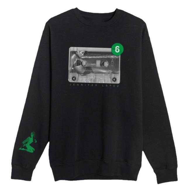 Jennifer Lopez Merch On The 6 Vintage Cassette Sweatshirt