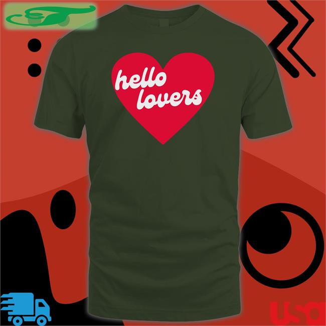 Niall Horan Merch Hello Lovers Heart T Shirt