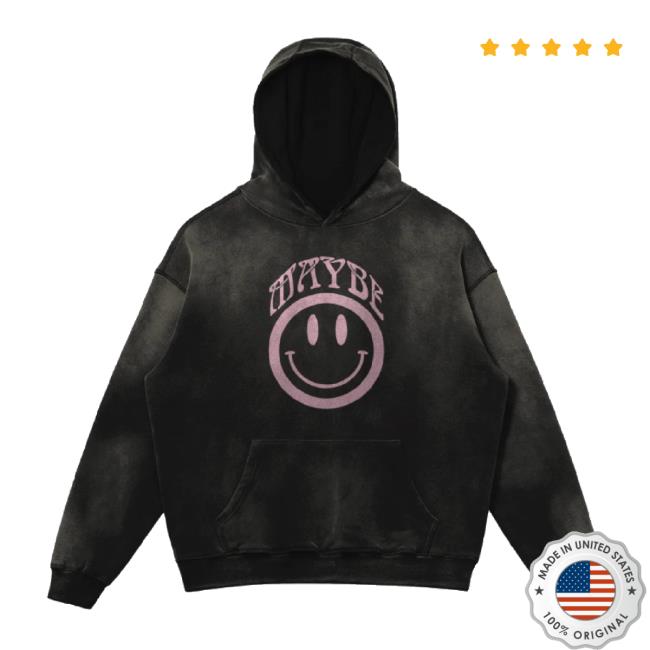 Trending Maybe Today Nyc Pink Smiley Unisex Sweatshirt Maybetodaynyc Shop