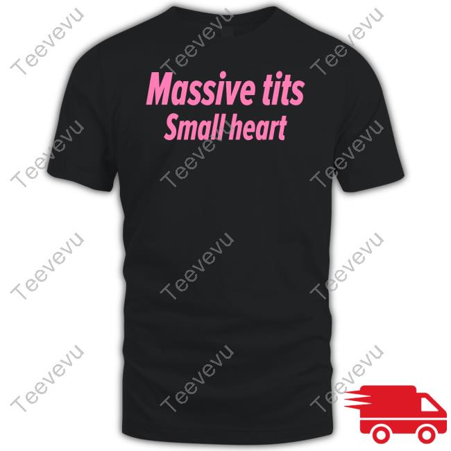 Labeled Massive Tits Small Heart Sweatshirt