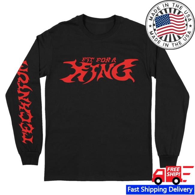 Trending Fit For A King Merch Store Snake Eyeball Long Sleeve Sweatshirt