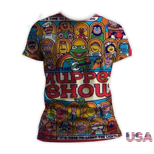 The Muppet Show Its Time To Light The Lights Fan Gifts All Over Print Sweatshirt