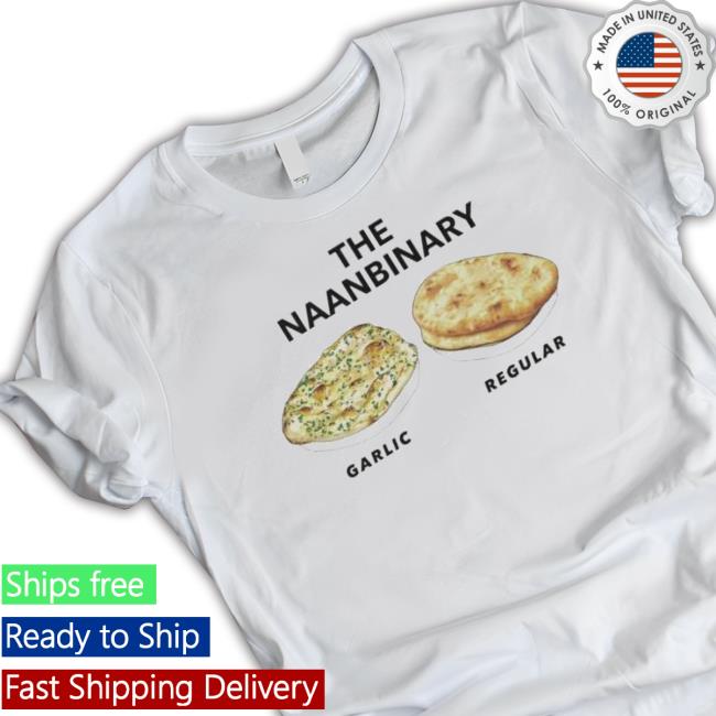 Official The Naanbinary Garlic Regular shirt Official The Naanbinary Garlic Regular Shirt