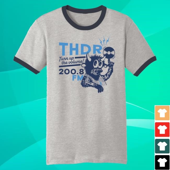 Curbside Apparel Merch Thdr Radio Tee Shirt Curbside Apparel Merch Thdr Radio Hoodie