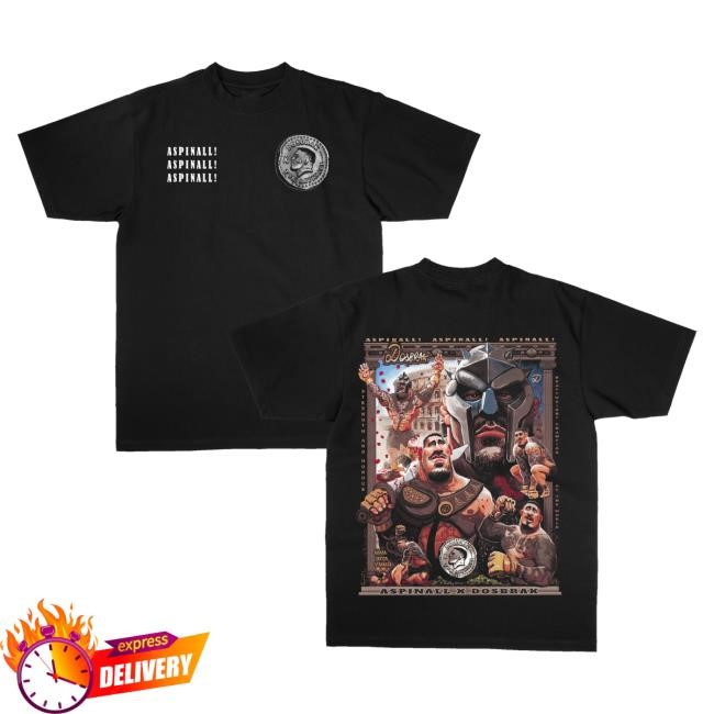 Official Dosbrak Merch Strength And Honour Black Tom Aspinall Shirt