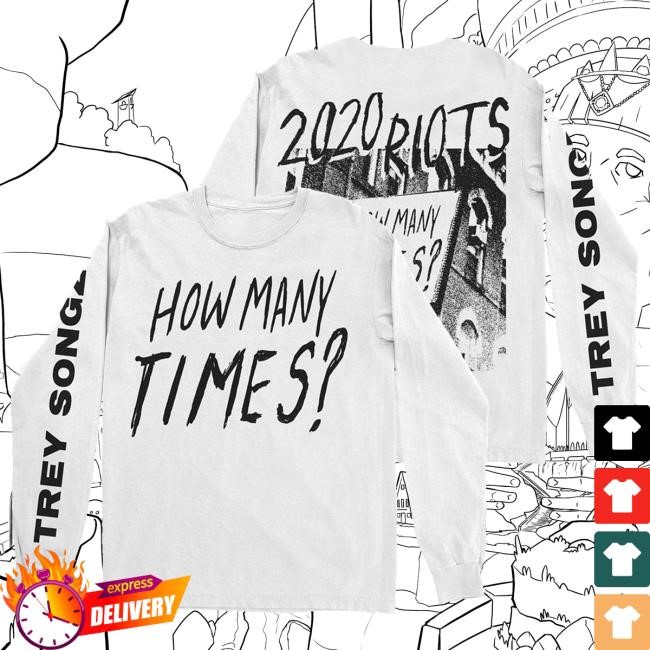 Official Trey Songz Merch 2020 Riots White Long Sleeve Hoodie Trey Songz Merch 2020 Riots White Long Sleeve Shirts