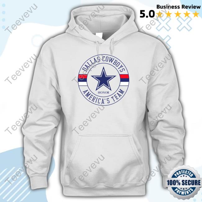 Dallas Cowboys Honor America's Team Official Tee Shirt
