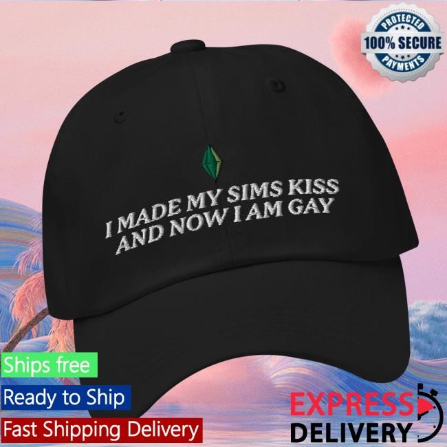 Trending Gotfunnymerch Merch Store I Made My Sims Kiss new hat