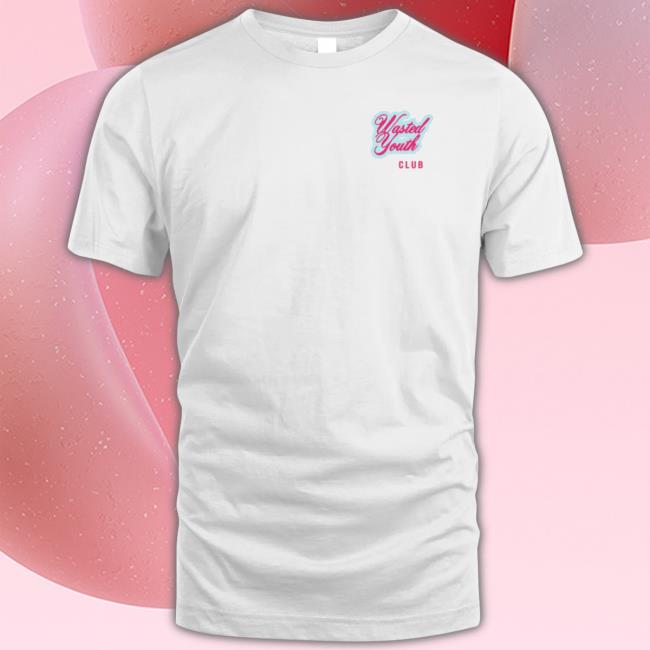 Fletcher Wasted Youth Club Font Logo Sweaters
