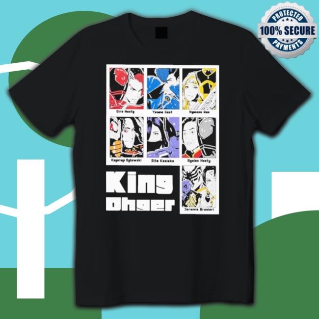 Official Denis Trong Jet Black Kingohger shirt