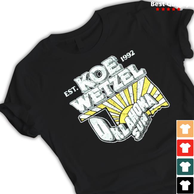 Koe Wetzel Store Oklahoma Sun Est 1992 Sweaters