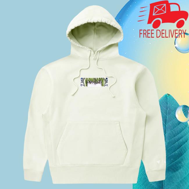 Official Hypland Clothing Merch Store Hypland Hxh Pouf Eyes Pull Over Hoodie (Seafoam)