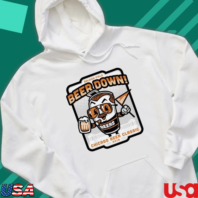 Soldier Field Beer Down Chicago Beer Classic Logo shirt, hoodie, tank top, sweater and long sleeve t-shirt Soldier Field Beer Down Chicago Beer Classic Logo shirt
