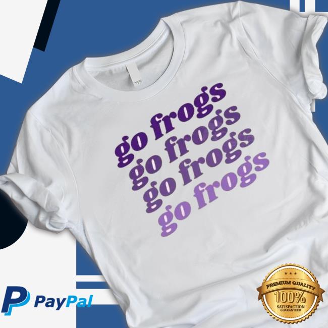 Tcu Tee Shirt Go Frogs