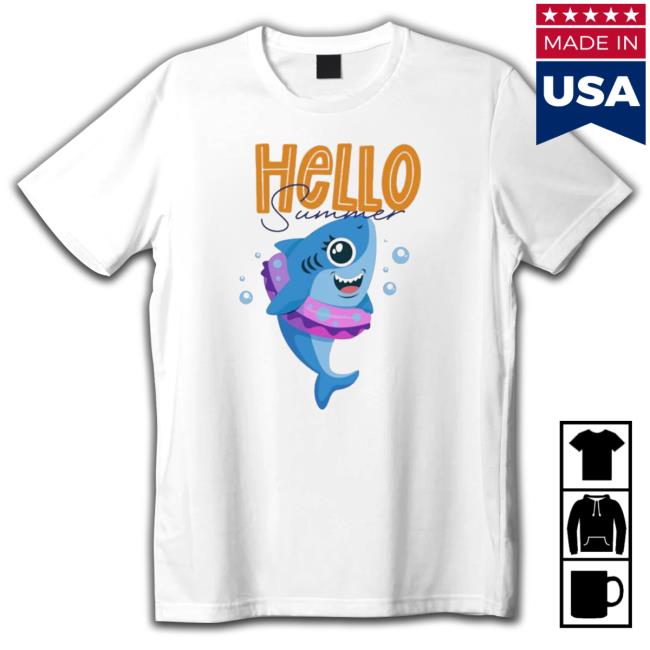 Shark Hello Summer 2023 shirt, hoodie, tank top, sweater and long sleeve t-shirt