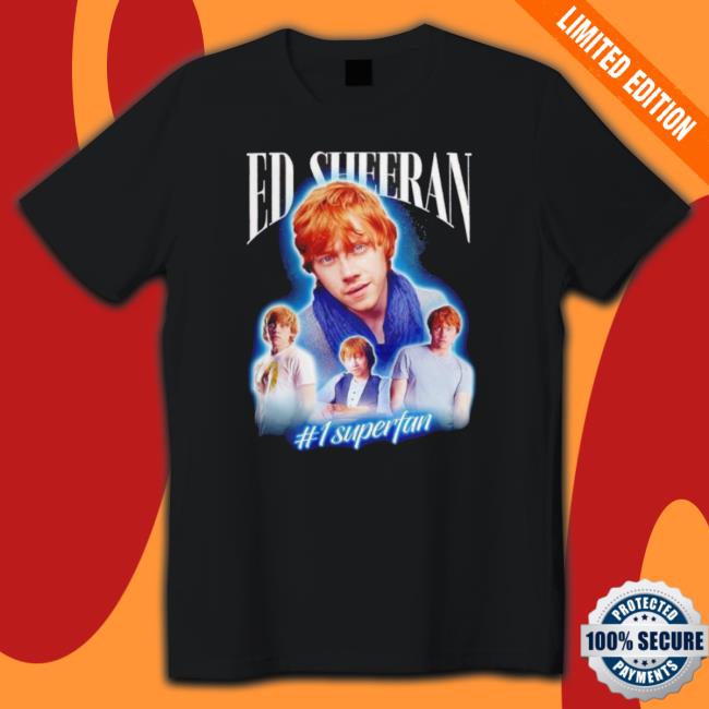 Ed Sheeran #1 Superfan Rupert Grint Long Sleeve Shirt
