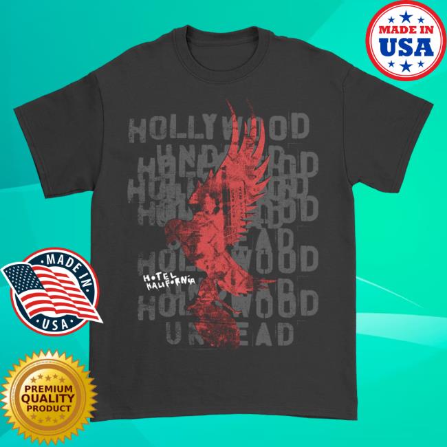 Hollywood Undead Merch Store Dove & Grenade Stacked Logo T-Shirts HollywoodUndead
