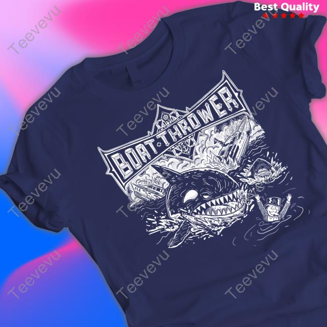 Escape Of Orca Boat Thrower New Shirt