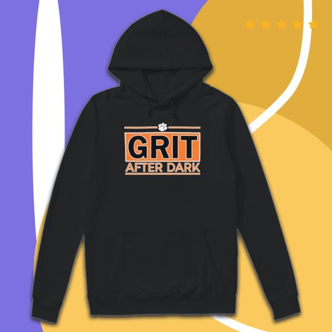 Clemson Athletics Grit After Dark Clemson Basketball Shirts