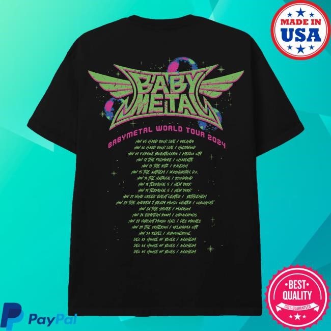 Baby Metal Merch Shop Store Metal March T Shirt