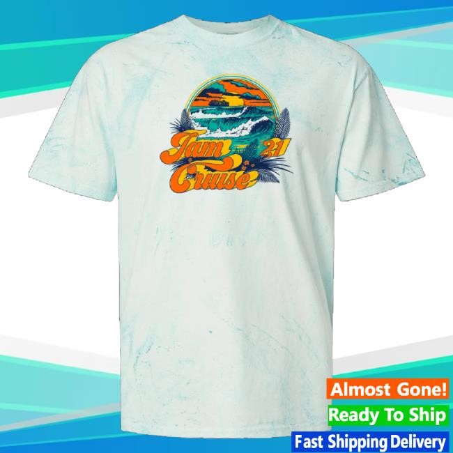 Official Cloud 9 Adventures Store Jam Cruise 21 Vibe Unisex Tie Dye Sweatshirt