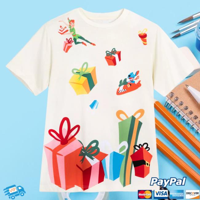 Official Shop Disney Merch Store Disney Classics Christmas Attractive Shirt Shopdisney Appare Clothing