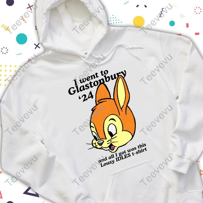 Idlesband Merch I Went To Glastonbury '24 Lousy Tee Shirt