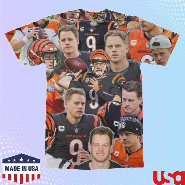 Subliworks Merch Joe Burrow Photo Collage Tank Top