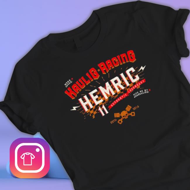 Kaulig Racing Legend 11 Authentic Legendary shirt Kaulig Racing Legend 11 Authentic Legendary Shirt
