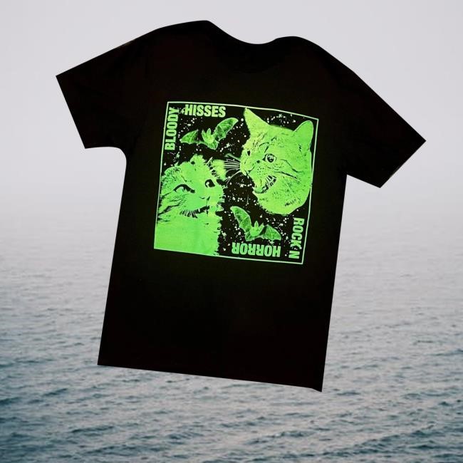 Rocknhorrorapparel Merch Store Shop Bloody Hisses Shirt