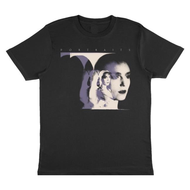 Eurostore Birdy Merch Store Portraits Duotone Photo Black Funny Shirt