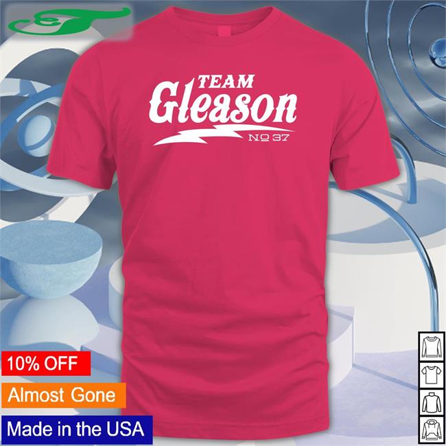 Team Gleason No 37 Hoodied Sweatshirt