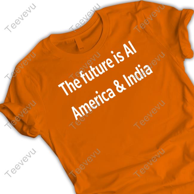 The Future Is Ai America And India Long Sleeve T Shirt Biden Gifted Modi