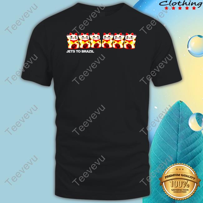 Gelhc Jets To Brazil Good Luck Cats Tour T-Shirt