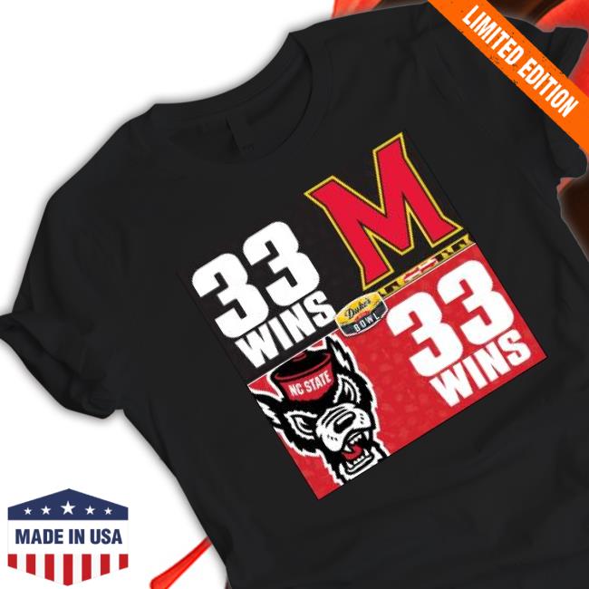 33 Wins Nc State Duke’S Mayo Bowl Crewneck Sweatshirt