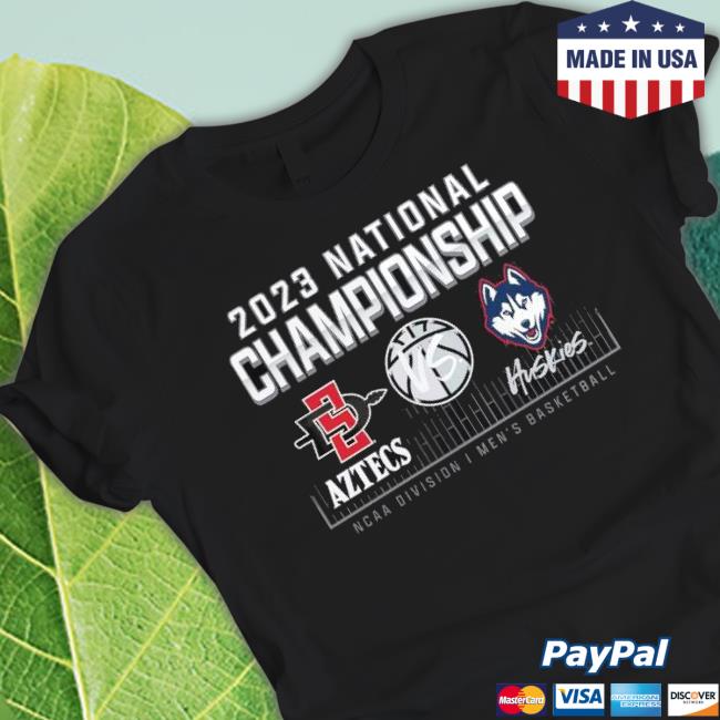Premium San Diego State Aztecs Vs. Uconn Huskies 2023 Ncaa Men’S Basketball National Championship Matchup shirt