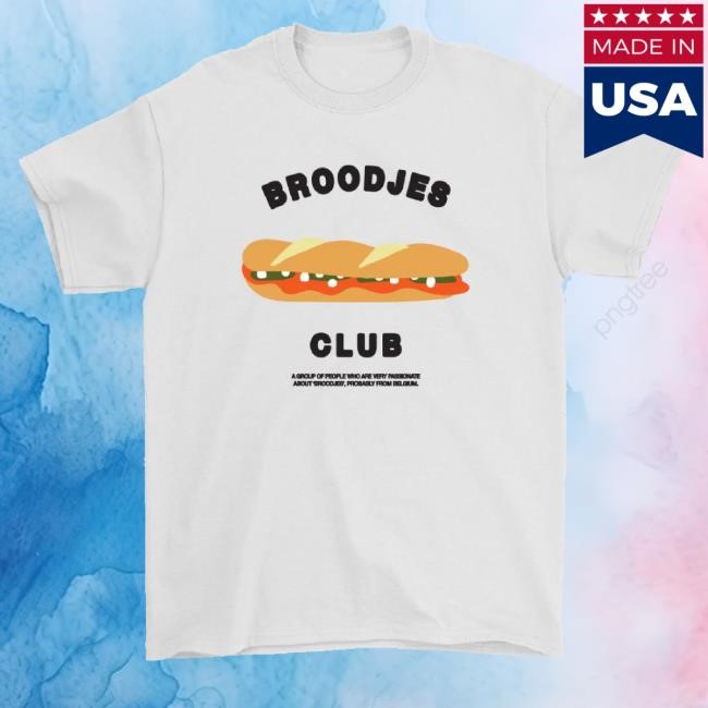Trending Average Rob Merch Broodjes Club Long Sleeve T Shirt White