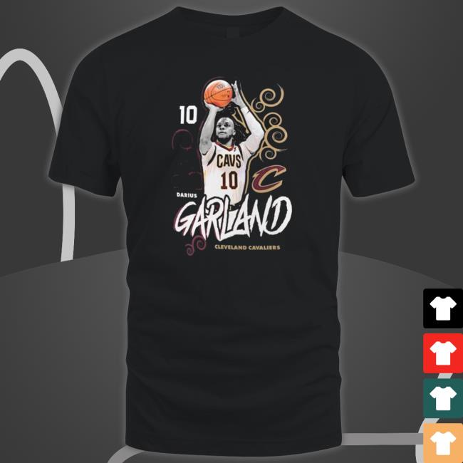 Darius Garland Cleveland Cavaliers Competitor Shirts
