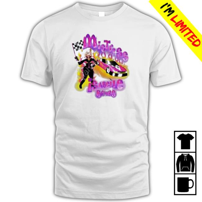 Mistressibrooks Racer Airbrush Mistress Isabelle Brooks Tee Shirt