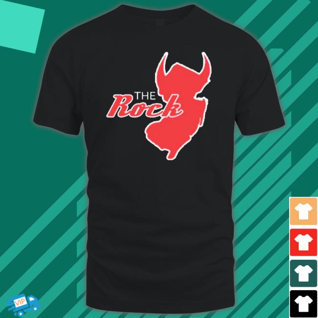 New Jersey Devils The Rock shirt