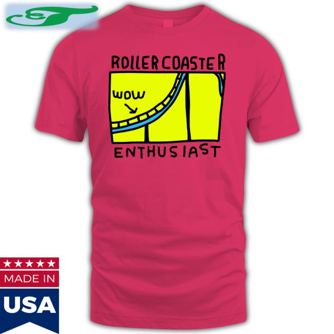 Zoebread Shop Wilbur Wearing Roller Coaster Enthusiast Long Sleeve Tee Shirt