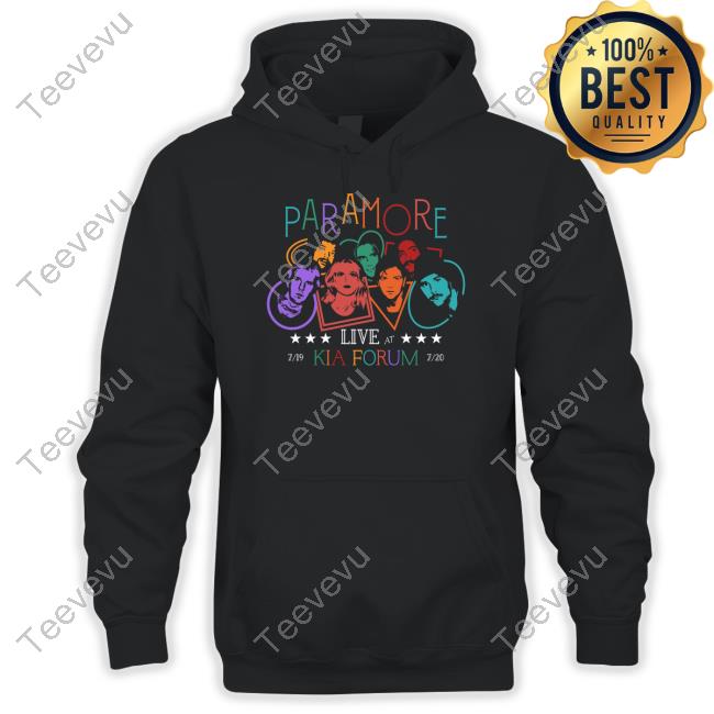 Eleanor Paramore Live At Kia Forum T Shirt Official Paramore Live At Kia Forum Shirt Eleanor