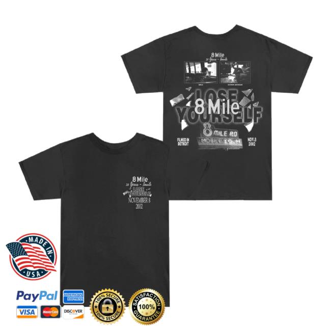 Trending Eminem Merch Store 8 Mile Lose Yourself Unisex Sweatshirt Eminem Shop