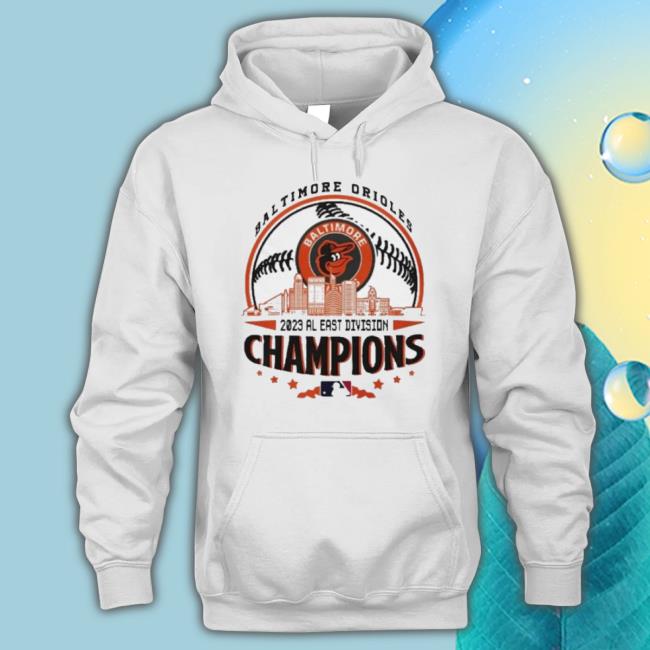 Official Baltimore Orioles 2023 Al East Division Champions Skyline Sweaters
