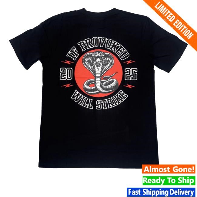 Nowear Supply Cfmeu Victoria If Provoked Will Strike 2025 Tee Shirt Cfmeu Merch Store Strike 25