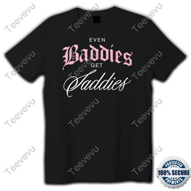 Joe Jonas Even Baddies Get Saddies Tee Shirt