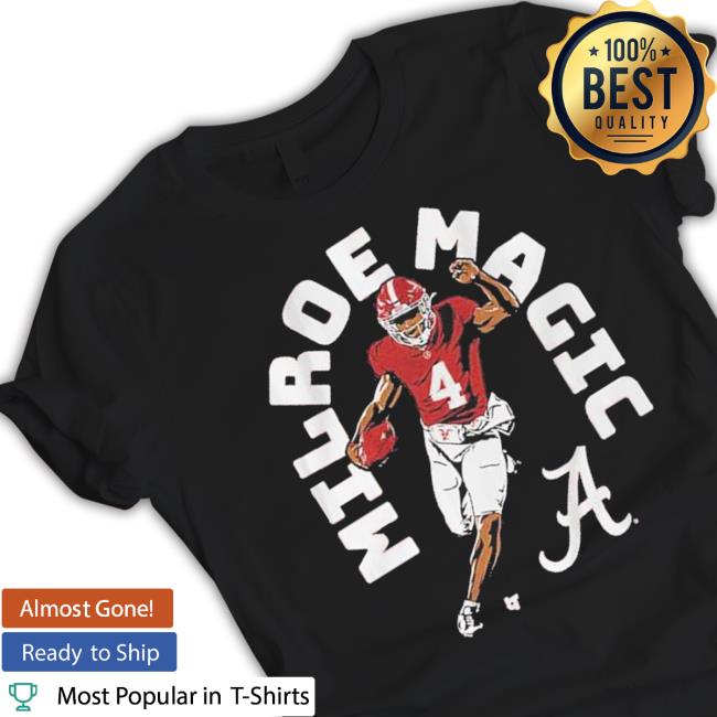Alabama Football Jalen Milroe Magic Hooded Sweatshirt